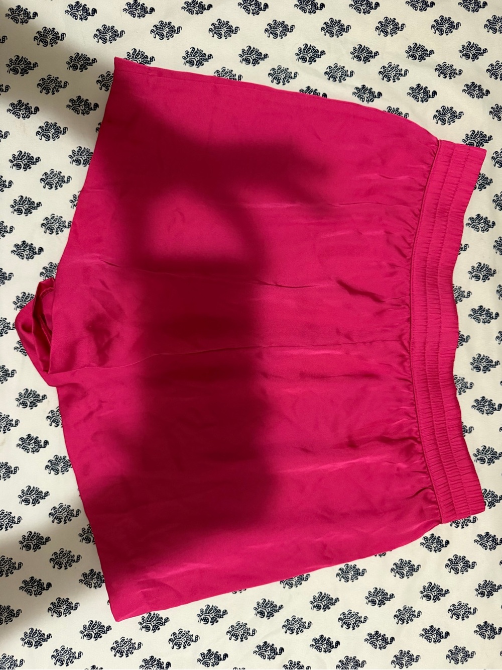 Victoria's Secret Hot Pink Satin Pajama Shorts